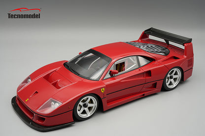 Tecnomodel 1/18 Ferrari F40 LM 1996 Press Version Opening Rear Engine Cover (PRE-ORDER)