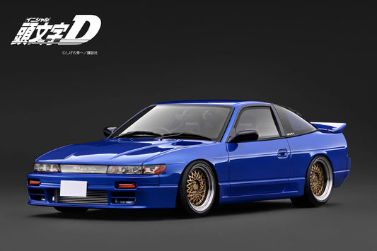 IG4069 INITIAL D Nissan Sileighty S13 (Blue) Mako Sato/Sayuki 1/18 Ignition Model (PRE-ORDER)