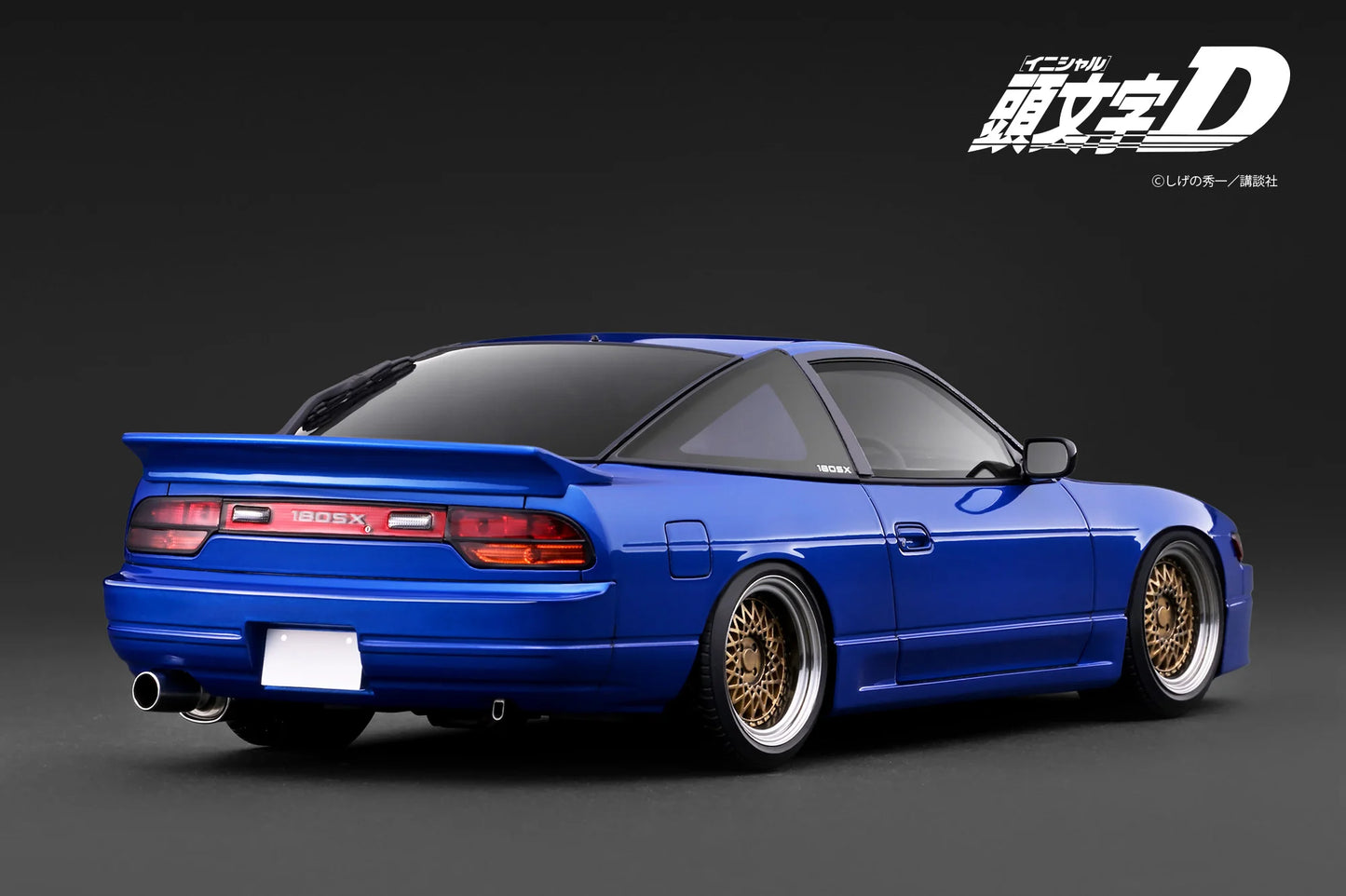 IG4069 INITIAL D Nissan Sileighty S13 (Blue) Mako Sato/Sayuki 1/18 Ignition Model (PRE-ORDER)