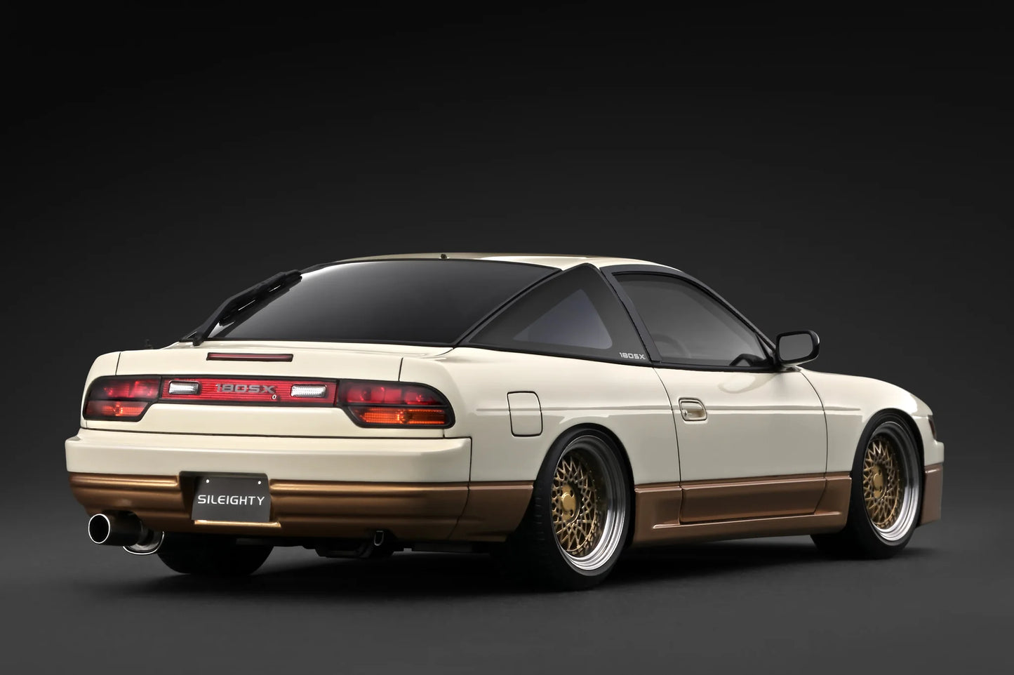 IG4072 Nissan Sileighty S13 (White/Gold) 1/18 Ignition Model (PRE-ORDER)