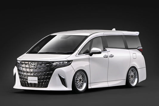 IG4080 Toyota Alphard Z (H40W) Pearl White 1/18 Ignition Model (PRE-ORDER)