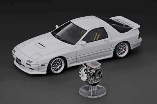 IG4089 Mazda Savanna RX-7 Infini (FC3S) White w/13B Engine 1/18 Ignition Model (PRE-ORDER)