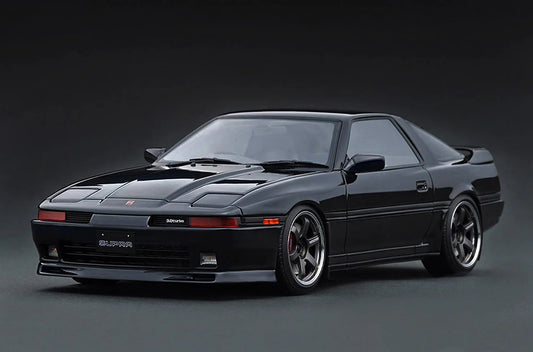 IG4107 Toyota Supra 3.0GT Turbo LIMITED (MA70) Black 1/18 Ignition Model PRE-ORDER