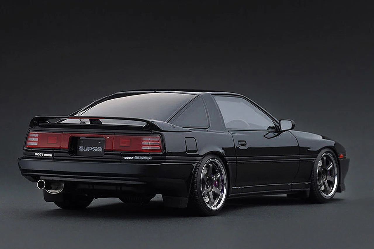 IG4107 Toyota Supra 3.0GT Turbo LIMITED (MA70) Black 1/18 Ignition Model PRE-ORDER