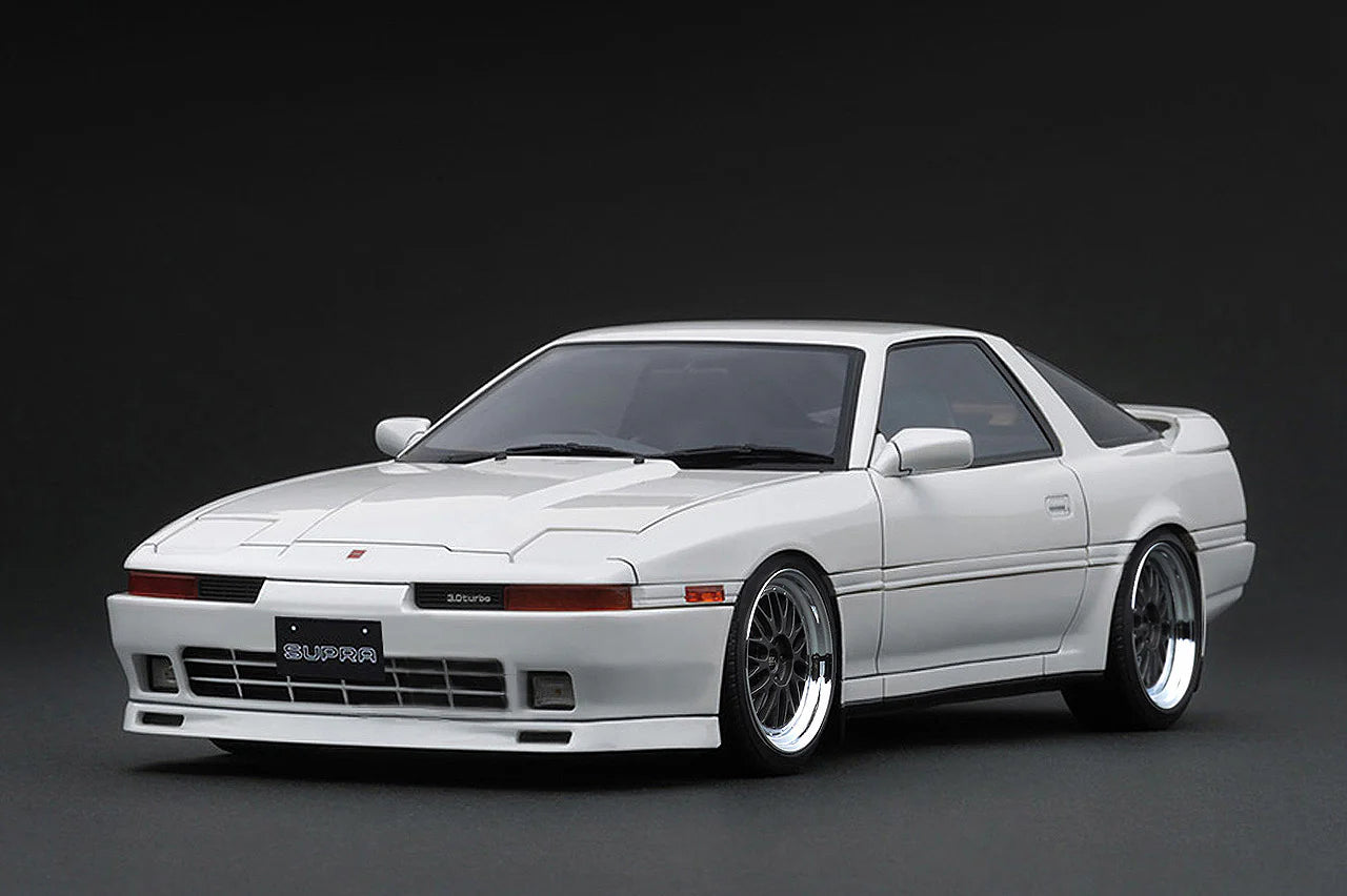 IG4109 Toyota Supra 3.0GT Turbo LIMITED (MA70) White 1/18 Ignition Model PRE-ORDER