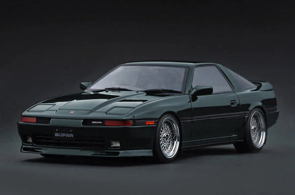 IG4110 Toyota Supra 3.0GT Turbo LIMITED (MA70) Green Metallic 1/18 Ignition Model PRE-ORDER