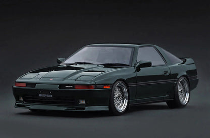IG4110 Toyota Supra 3.0GT Turbo LIMITED (MA70) Green Metallic 1/18 Ignition Model PRE-ORDER