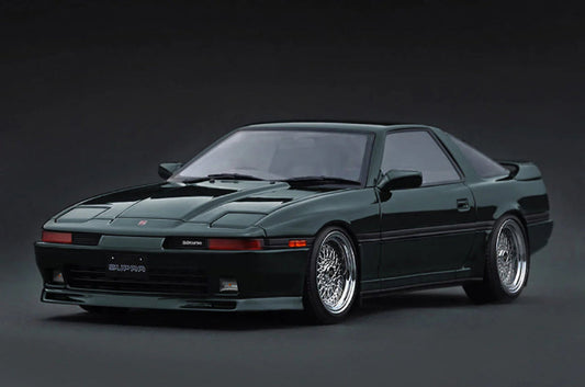 IG4110 Toyota Supra 3.0GT Turbo LIMITED (MA70) Green Metallic 1/18 Ignition Model PRE-ORDER