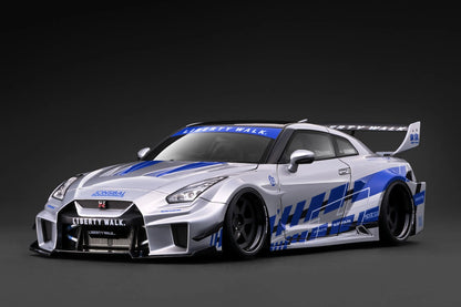 IG4141 Nissan LB-Silhouette WORKS GT 35GT-RR Silver 1/18 Ignition Model (PRE-ORDER)