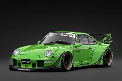 IG4144 Porsche RWB 993 Green 1/18 Ignition Model (PRE-ORDER)