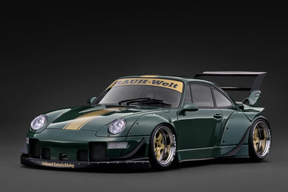 IG4145 Porsche RWB 993 Green Metallic 1/18 Ignition Model (PRE-ORDER)
