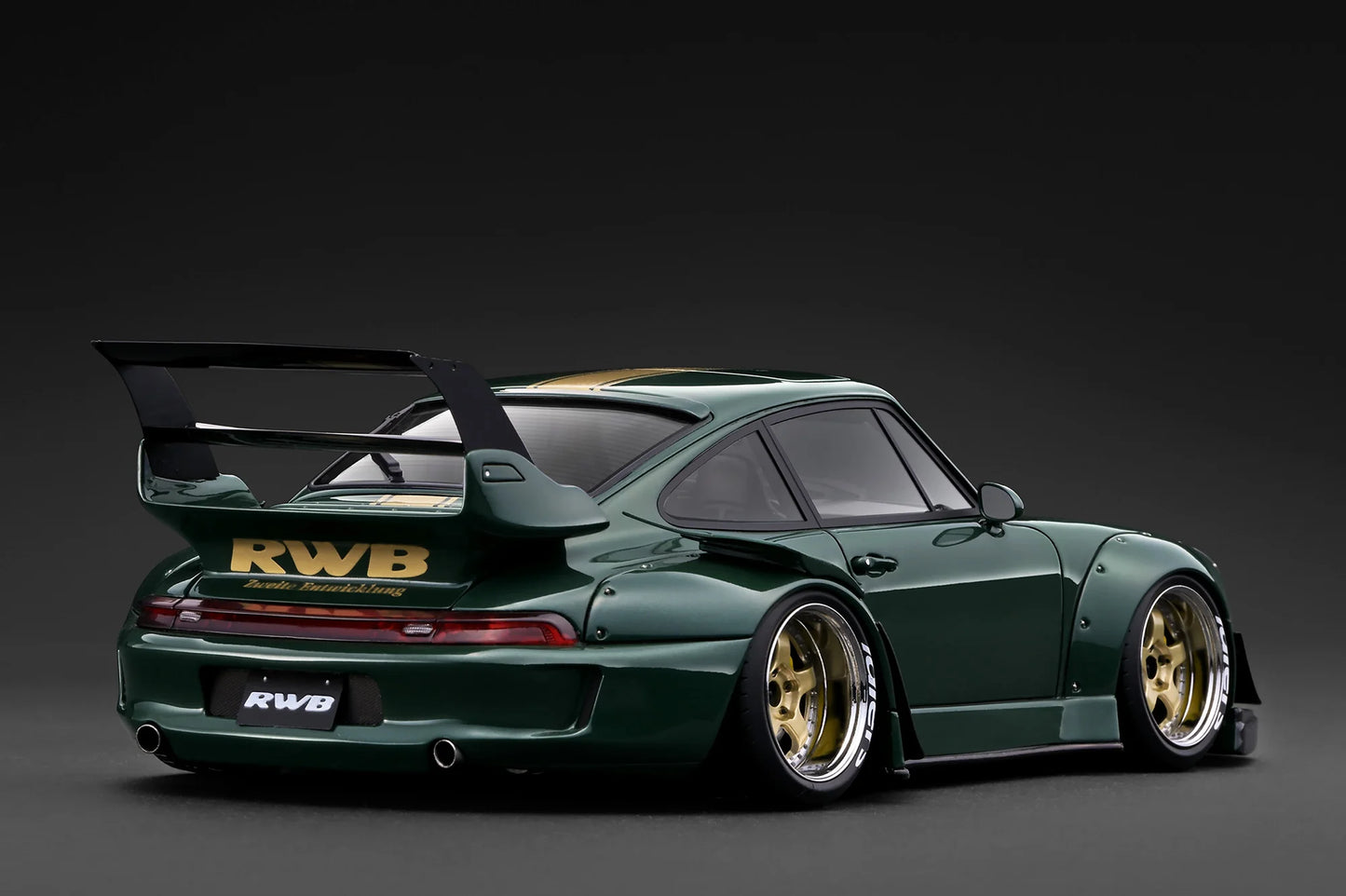 IG4145 Porsche RWB 993 Green Metallic 1/18 Ignition Model (PRE-ORDER)
