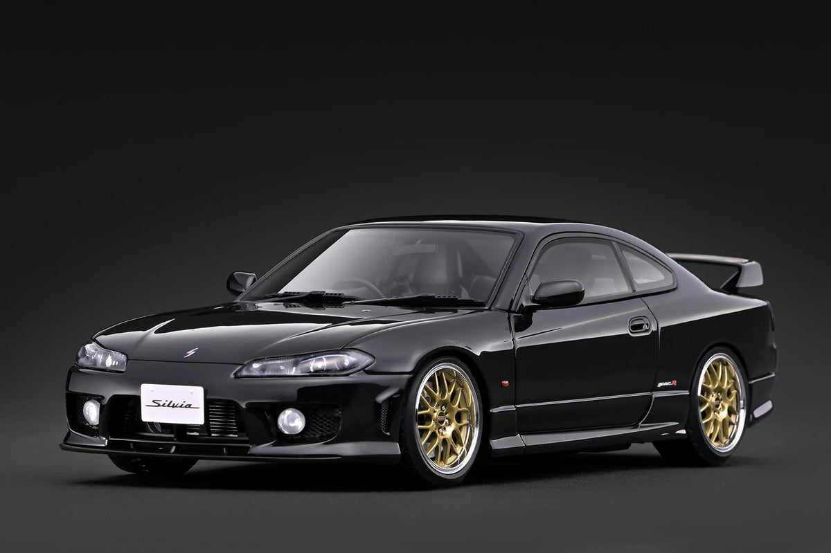 IG4246 Nissan Silvia Spec R (S15) Black 1/18 Ignition Model (PRE-ORDER)