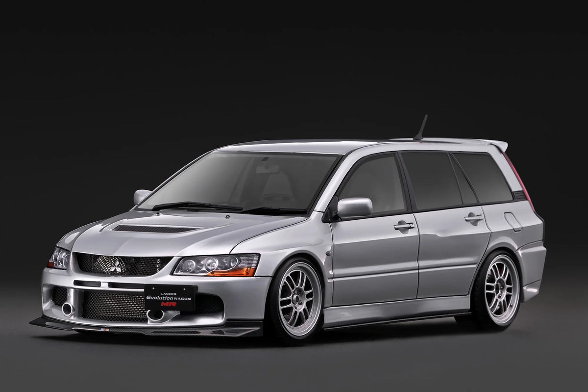 IG4250 Mitsubishi Lancer Evolution Wagon MR (CT9W) Silver 1/18 Ignition Model (PRE-ORDER)