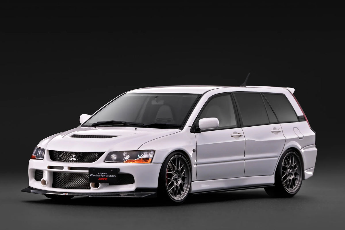IG4251 Mitsubishi Lancer Evolution Wagon MR (CT9W) White 1/18 Ignition Model (PRE-ORDER)