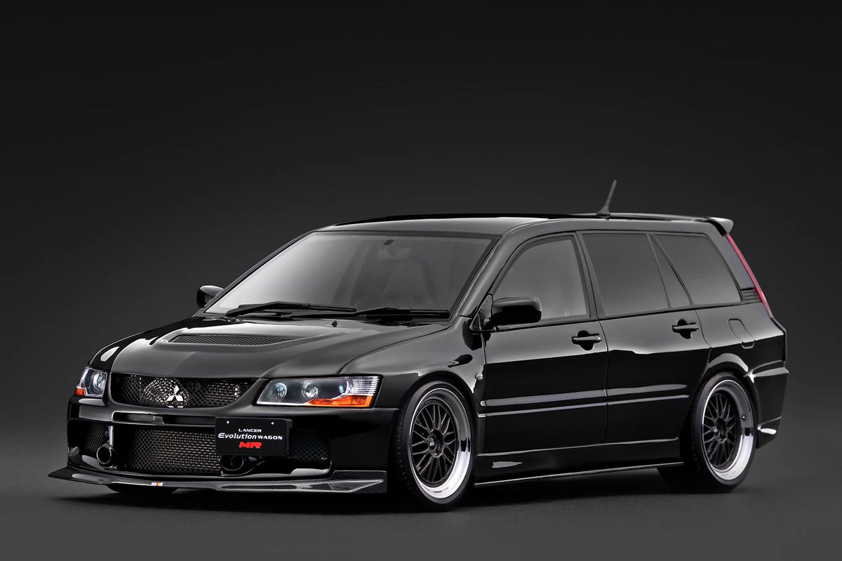 IG4252 Mitsubishi Lancer Evolution Wagon MR (CT9W) Black 1/18 Ignition Model (PRE-ORDER)
