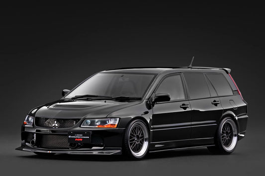 IG4252 Mitsubishi Lancer Evolution Wagon MR (CT9W) Black 1/18 Ignition Model (PRE-ORDER)