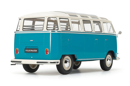 Tamiya 1/24 Volkswagen Type 2 (T1) Blue/White - CLIC LOC Model Kit (NO PAINT/NO GLUE) - Nov Arrival