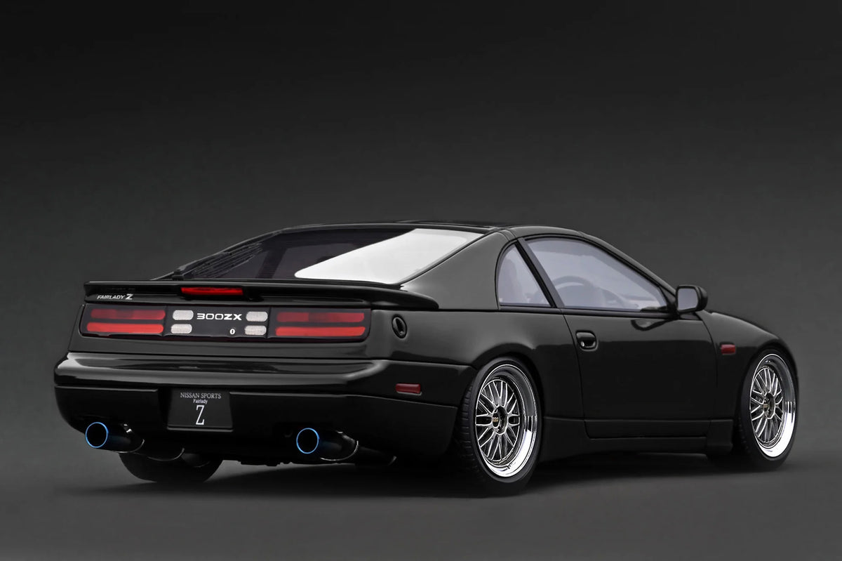 IG4308 Nissan Fairlady Z 2+2 (Z32) 300ZX (Black) 1/18 Ignition Model (PRE-ORDER)