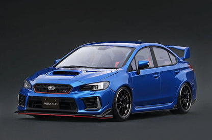 IG4312 Subaru WRX STI (CBA-VAB) Blue Metallic 1/18 Ignition Model (PRE-ORDER)