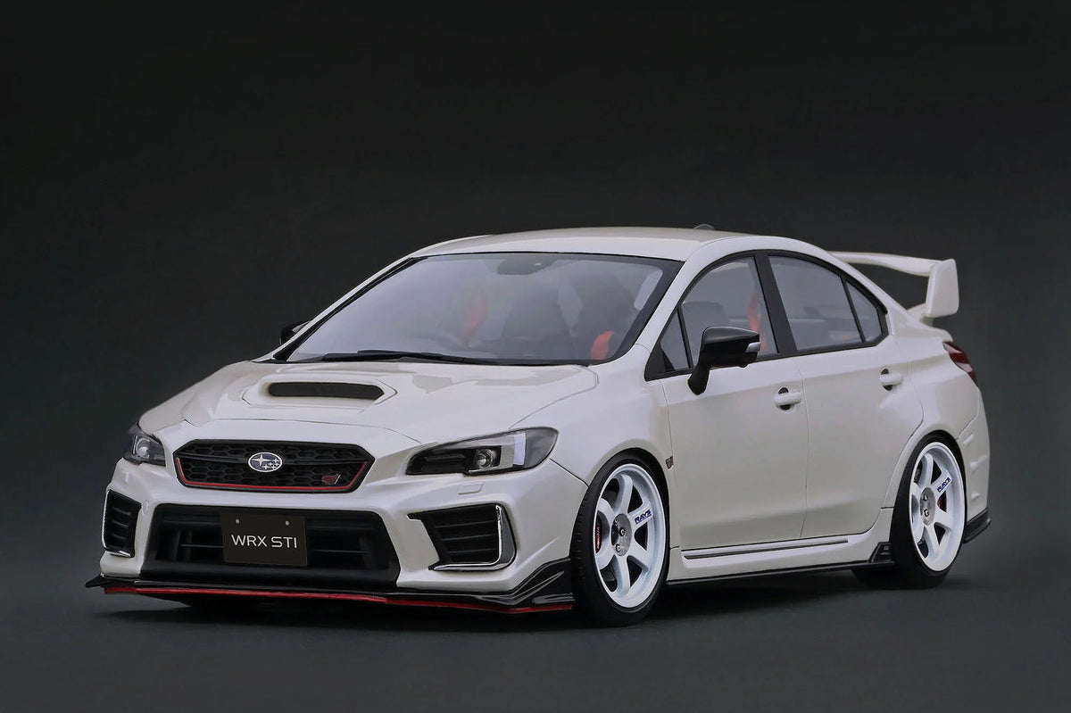 IG4314 Subaru WRX STI (CBA-VAB) Pearl White 1/18 Ignition Model (PRE-ORDER)