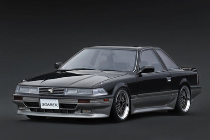 IG4327 Toyota Soarer (Z20) 2.0GT Twin Turbo L (Black/Silver) 1/18 Ignition Model (PRE-ORDER)