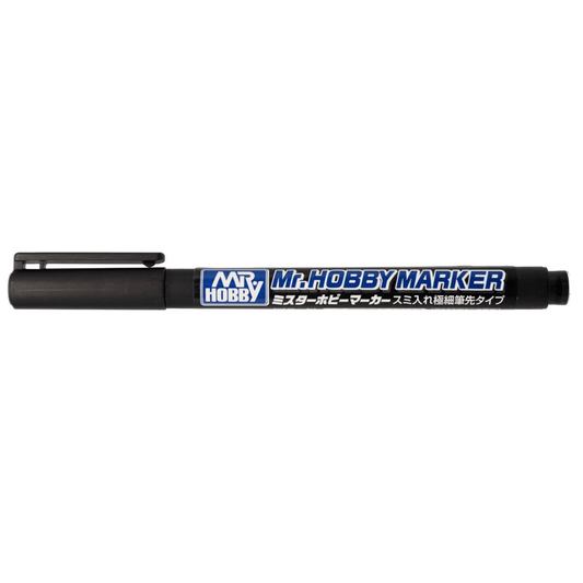Mr Hobby Super Fine Tip Brush Pen (Black)
