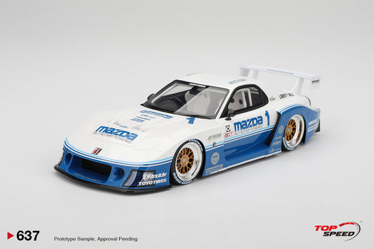 TopSpeed 1/18 Mazda RX-7 LB-Super Silhouette IMSA