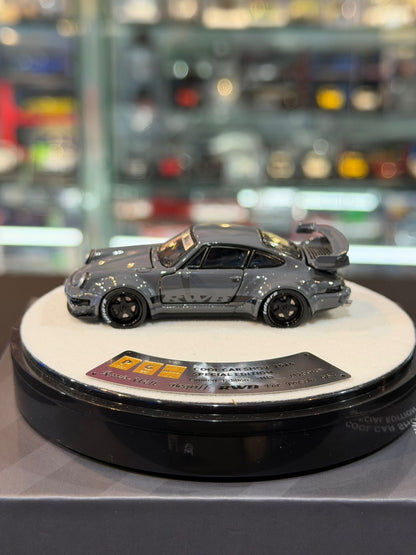 PGM 1/64 Porsche RWB 964 (Cement Gray)