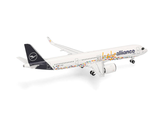 Herpa Wings 1/500 Airbus A321 Neo - Lufthansa "Help Alliance"