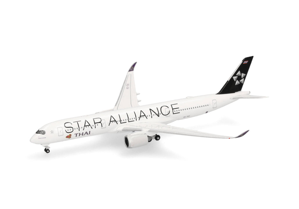 Herpa Wings 1/500 Airbus A350-900 - Thai Airways "Star Alliance"