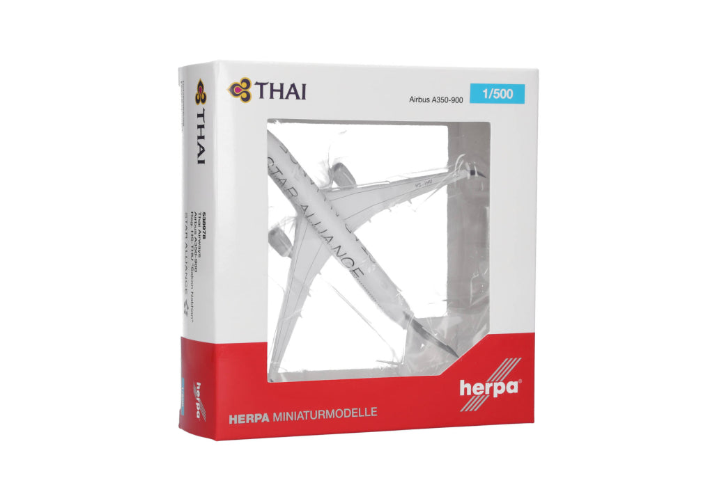 Herpa Wings 1/500 Airbus A350-900 - Thai Airways "Star Alliance"