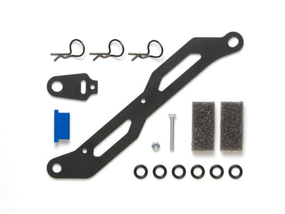 Tamiya 1/10 TT-02 FRP Battery Plate & Transponder Stay Set