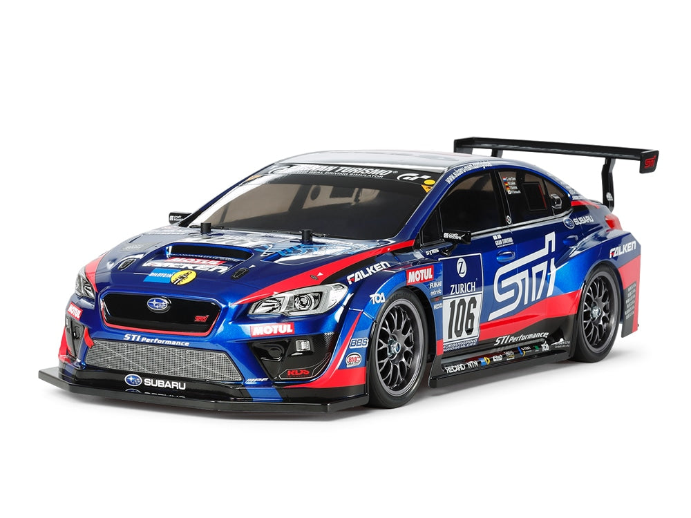 Tamiya 1/10 RC 4WD Subaru WRX STI NBR Challenge TT-02 Kit