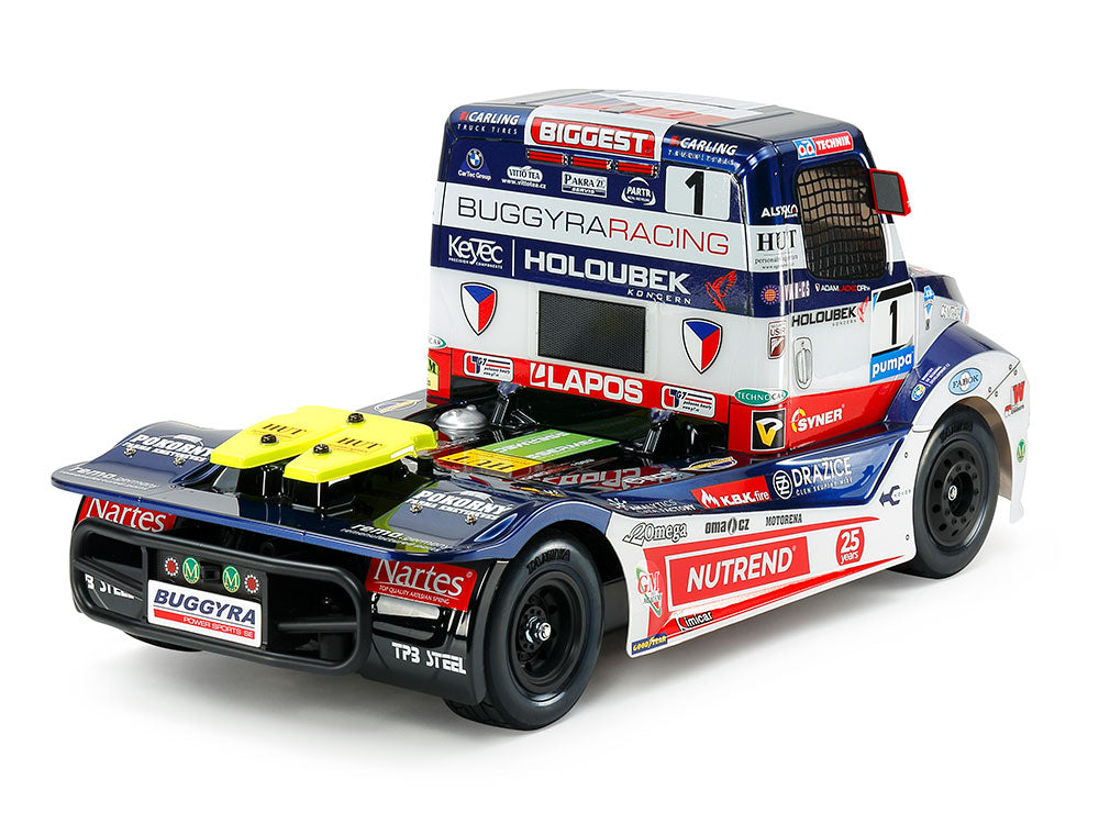 Tamiya 1/14 RC Buggyra Fat Fox On Road Racing Truck (TT-01E)