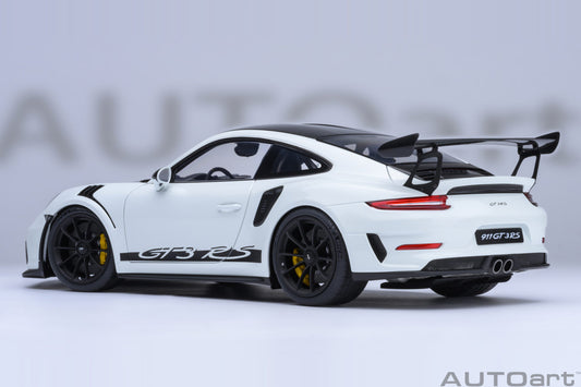 AUTOart 1/18 Porsche 911 (991.2) GT3 RS Weissach Package (White)
