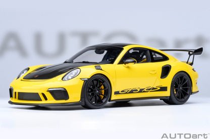 AUTOart 1/18 Porsche 911 (991.2) GT3 RS Weissach Package (Racing Yellow) ETA October