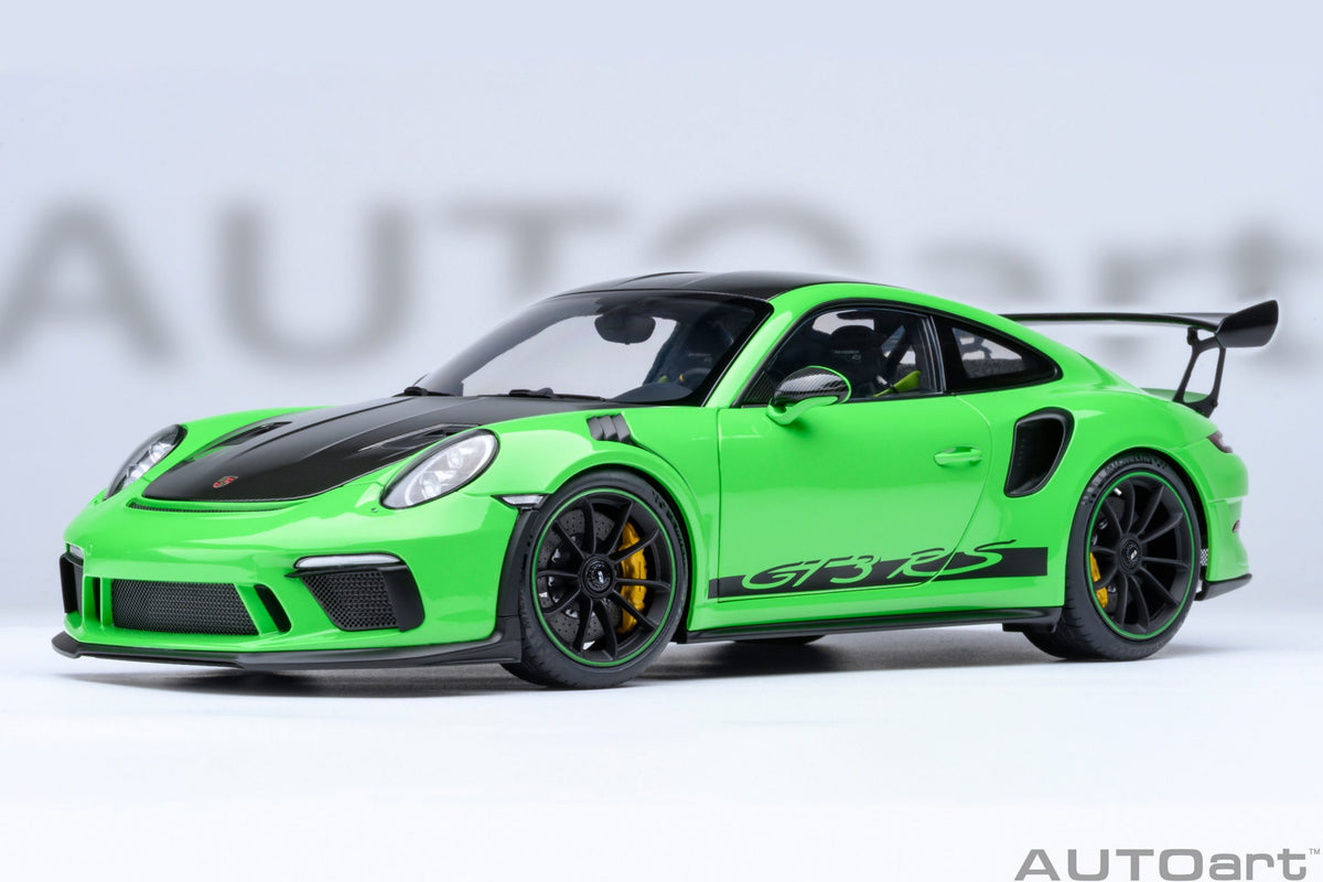 AUTOart 1/18 Porsche 911 (991.2) GT3 RS Weissach Package (Lizard Green) - ETA October