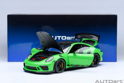 AUTOart 1/18 Porsche 911 (991.2) GT3 RS Weissach Package (Lizard Green) - ETA October