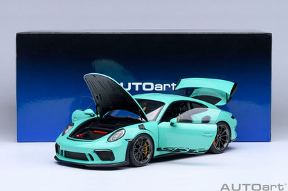 AUTOart 1/18 Porsche 911 (991.2) GT3RS (Mint Green)