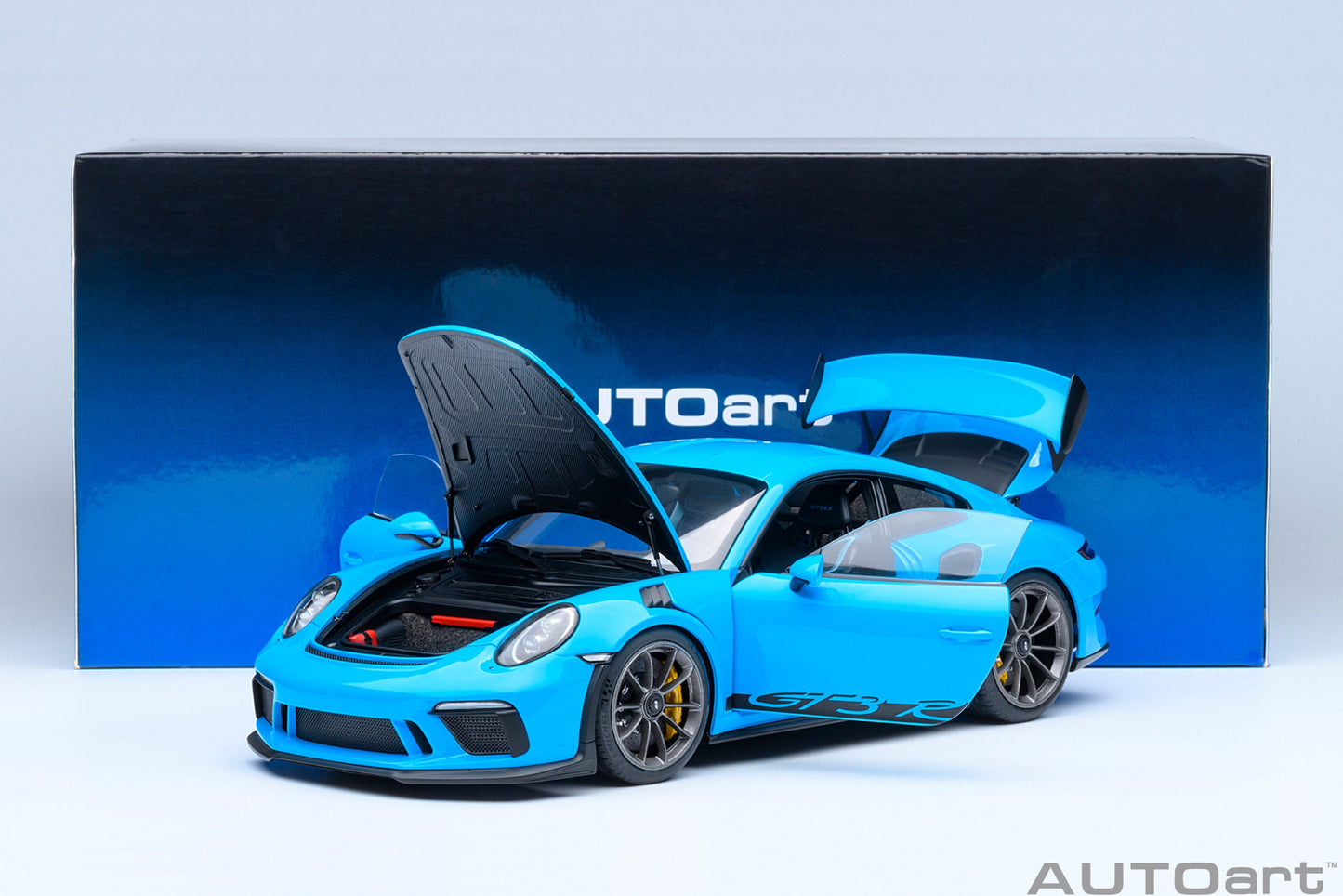 AUTOart 1/18 Porsche 911 (991.2) GT3RS (Riveria Blue)