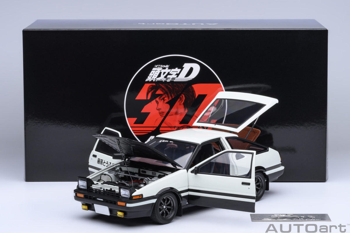 AUTOart 1/18 Toyota Sprinter Trueno (AE86) “Project D” Final Version 30th Anniversary
