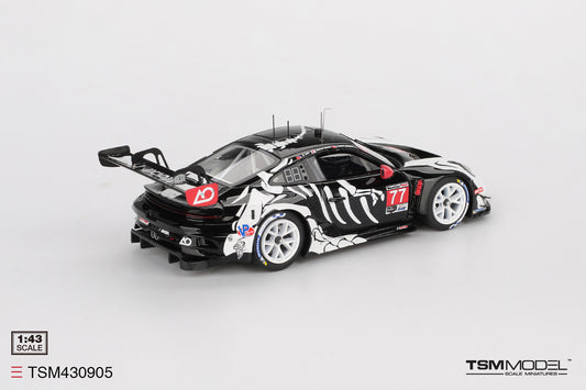 TSM 1/43 Porsche 911 GT3 R #77 AO Racing 2025 IMSA Petit Le Mans