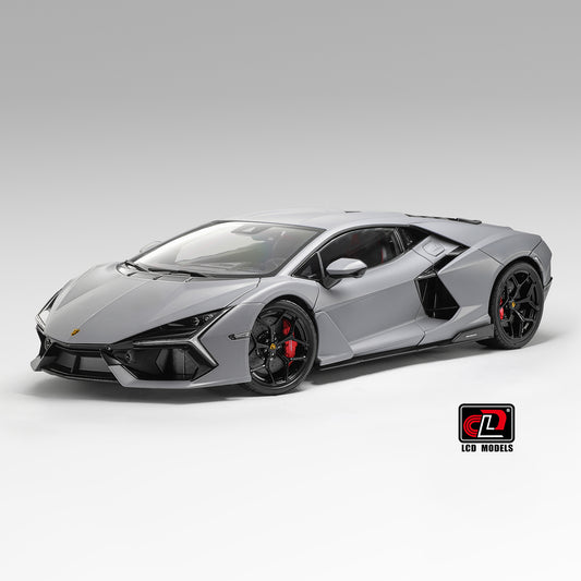 LCD Model 1/18 Lamborghini Revuelto (Matte Grey Colour)