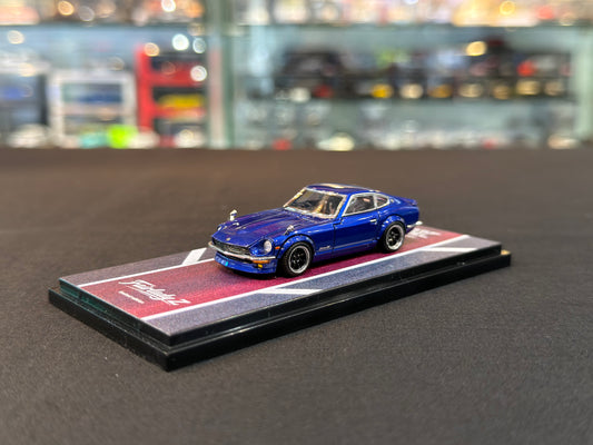 Bart Model 1/64 Nissan Fairlady 240Z (Midnight Blue) Opening Hood