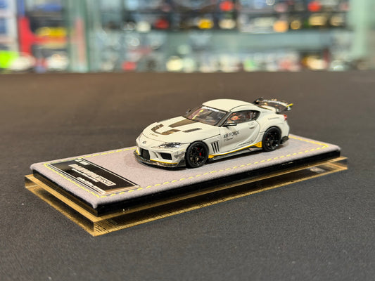 TOPART 1/64 Toyota Supra (A90) DarwinPRO 'Air Force Gray' 640011