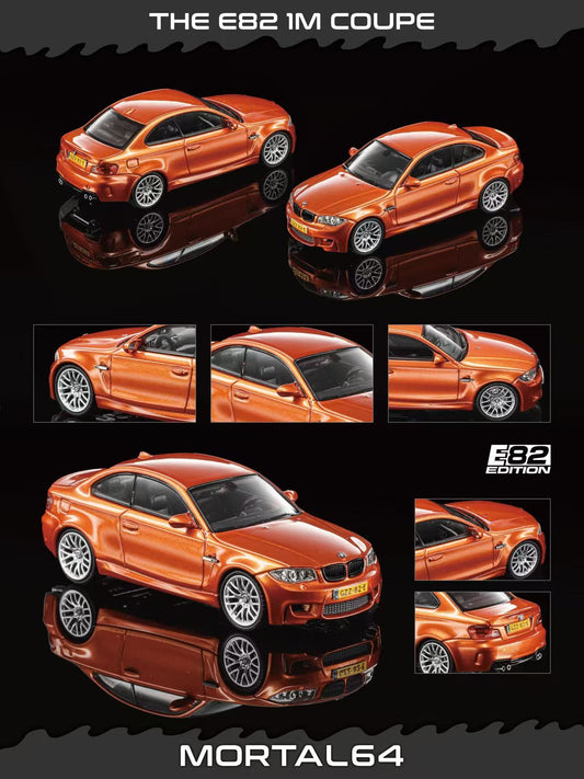Mortal64 1/64 - BMW 1M Coupe E82 (Valencia Orange)