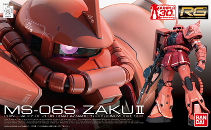 RG 1/144 MS-06S Zaku II Char Aznable Custom