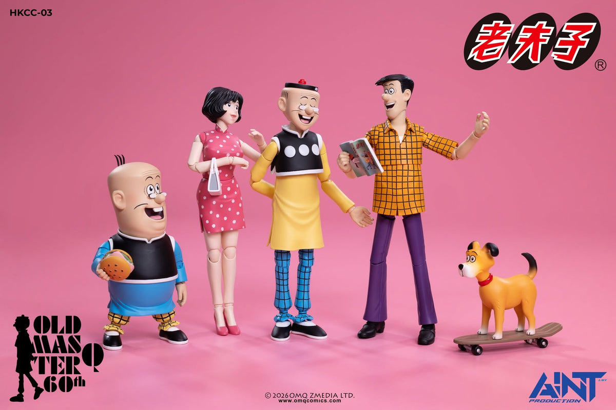 AINT Production HKCC-03 1/12 Ms Chan and Mr Chin double set (Pre-order)