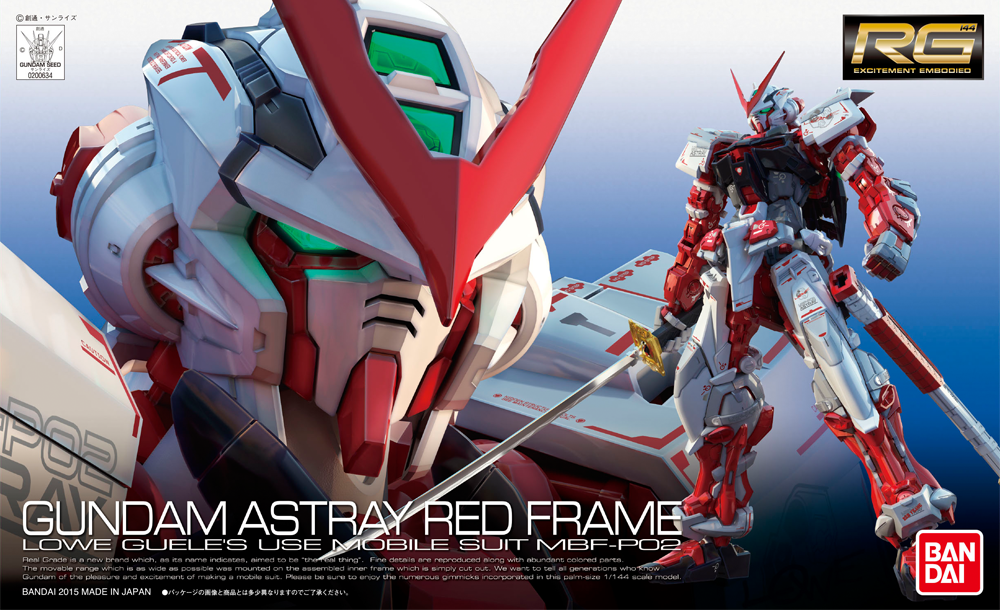 RG 1/144 Gundam Astray Red Frame
